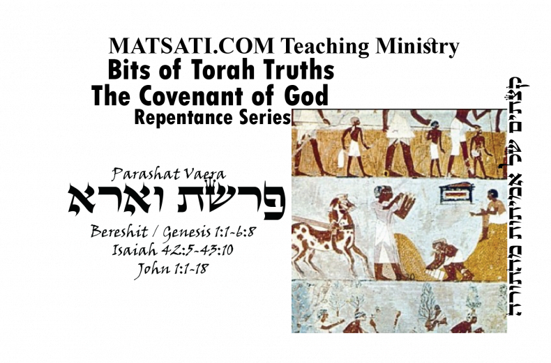 Bits of Torah Truths, Parashat Va’era, פרשת וארא,The Lord wants to use You in the midst of Your brokenness and Imperfection
