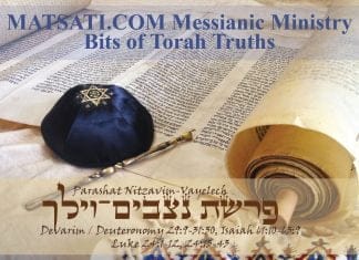 Bits of Torah Truths, Parshiot Nitzavim and Vayelech, Trust, Believe, and Live by Faith