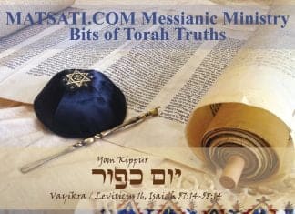 Bits of Torah Truths, Yom Kippur, National Atonement for an Individual Salvation