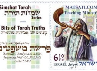 Bits of Torah Truths, Parashat Mishpatim, The Mitzvah on Selling Yourself into Slavery and why all men (Jew and non-Jew) need Yeshua the Messiah.
