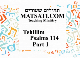 Tehillim / Psalms 114, ספר תהילים קיד, Do not be a People of Strange Language