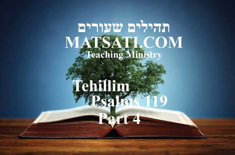 Tehillim / Psalms 119, ספר תהילים קיט, Part 4, Do We Believe in Something that is Contrary to Scripture?