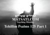 Tehillim / Psalms 125, ספר תהילים קכה, Part 1, Do You have a Deep Desire to Pursue God?