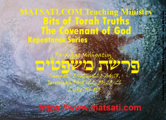 Bits of Torah Truths, Parashat Mishpatim, פרשת משפטים, A Piece of Revelation from God