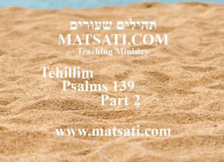 Tehillim / Psalms 139, ספר תהילים קלט, Part 2, Coming to know Ourselves is the End Result of the Mitzvot