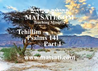 Tehillim / Psalms 141, ספר תהילים קמא, Part 1, Calling upon the Name of the Lord according to the Scriptures