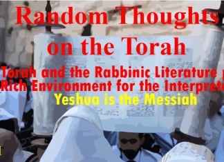 The Torah and the Rabbinic Literature produce a Rich Environment for the Interpretation: Yeshua is the Messiah