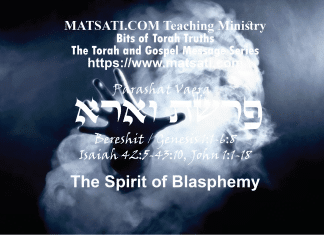 The Spirit of Blasphemy, פרשת וארא, Parashat Va’era, Bits of Torah Truths