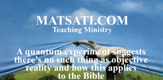 A quantum experiment suggests there’s no such thing as objective reality and how this applies to the Bible – A Spiritual Insight