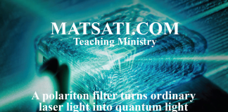 A polariton filter turns ordinary laser light into quantum light – A Spiritual Insight