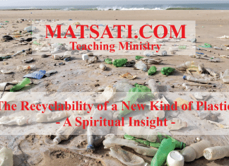 The Recyclability of a New Kind of Plastic – A Spiritual Insight