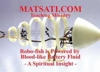 Robo-fish is Powered by Blood-like Battery Fluid – A Spiritual Insight