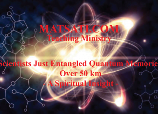 Scientists Just Entangled Quantum Memories Over 50 km – A Spiritual Insight