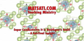 Super Conductivity: It is Hydrogen’s fault! – A Spiritual Insight