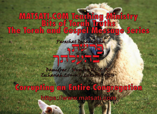 Corrupting an Entire Congregation, בהעלתך פרשת, Parashat Behaalotcha, Bits of Torah Truths
