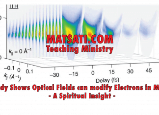 Study Shows Optical Fields can modify Electrons in Metal – A Spiritual Insight