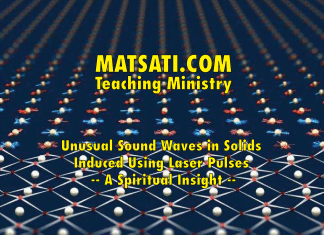 Unusual Sound Waves in Solids Induced Using Laser Pulses – A Spiritual Insight