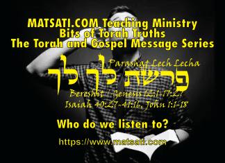 Who do we listen to? פרשת לך לך, Parashat Lech Lecha, Bits of Torah Truths – Digging Deeper