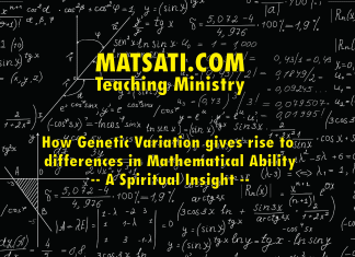 How Genetic Variation gives rise to differences in Mathematical Ability – A Spiritual Insight