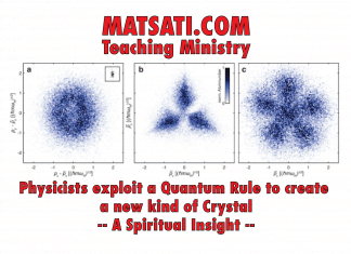 Physicists exploit a Quantum Rule to create a new kind of Crystal – A Spiritual Insight