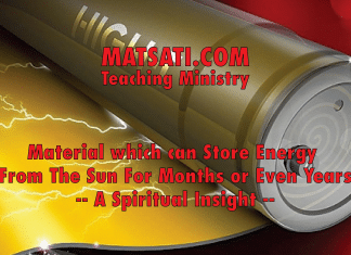Material which can Store Energy From The Sun For Months or Even Years – A Spiritual Insight