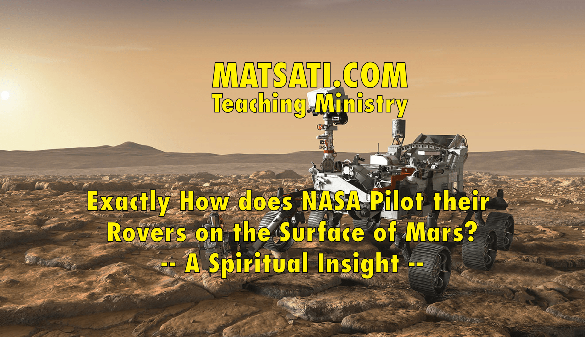 Exactly How Does NASA Pilot Their Rovers On The Surface Of Mars? - A ...
