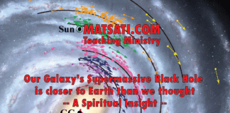 Our Galaxy’s Supermassive Black Hole is closer to Earth than we thought – A Spiritual Insight
