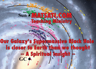 Our Galaxy’s Supermassive Black Hole is closer to Earth than we thought – A Spiritual Insight
