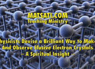 Physicists Devise a Brilliant Way to Make And Observe Elusive Electron Crystals – A Spiritual Insight