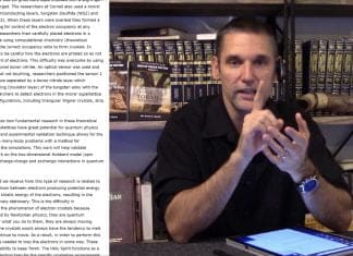 Watch Dr. Duane D. Miller PhD explain how Physicists Devise a Brilliant Way to Make And Observe Elusive Electron Crystals– A Spiritual Insight