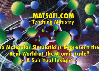 Do Molecular Simulations Represent the Real World at the Atomic Scale? – A Spiritual Insight