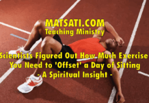 Scientists Figured Out How Much Exercise You Need to ‘Offset’ a Day of Sitting – A Spiritual Insight