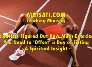 Scientists Figured Out How Much Exercise You Need to ‘Offset’ a Day of Sitting – A Spiritual Insight