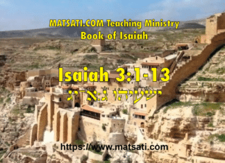 A Modern Day Parallel – ישעיהו ג:א-יג / Isaiah 3:1-13
