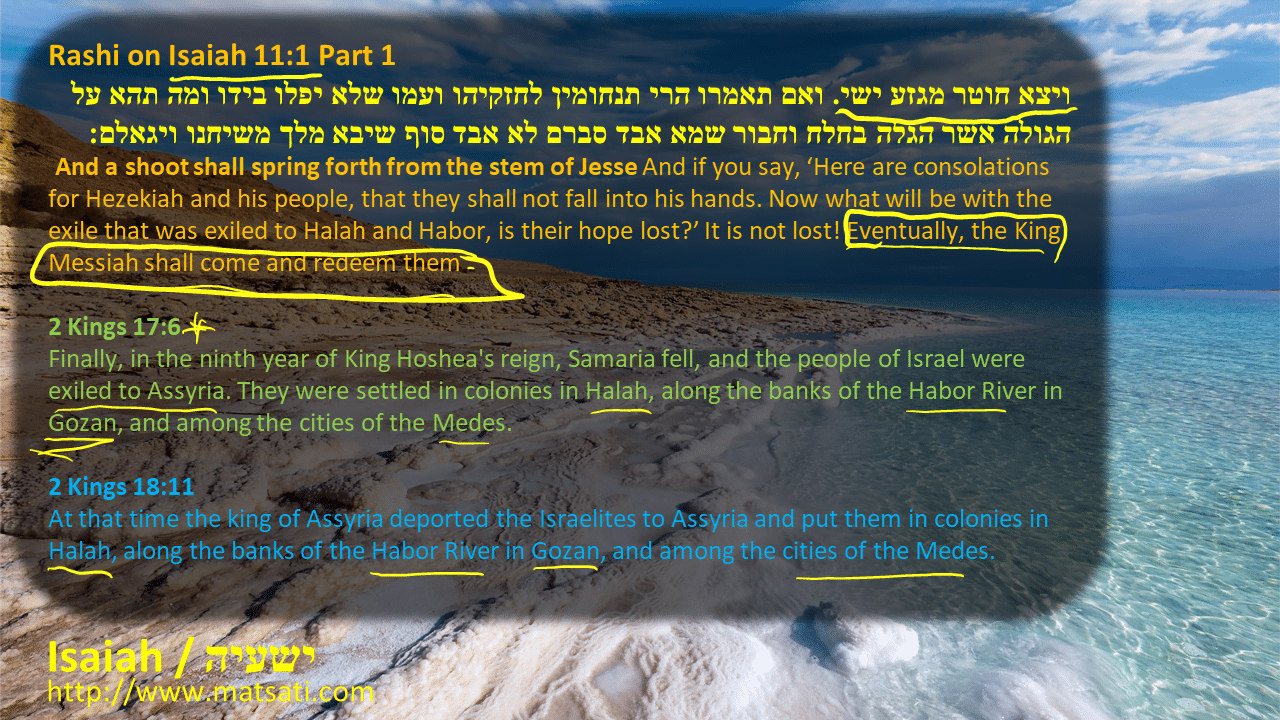 The Messianic King, Divine Appointment, And Life From The Dead, ישעיהו ...