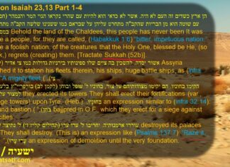 Watch Dr Duane D Miller Discuss how Strength is a Function of the Presence of God in our Lives ישעיהו כג:י-יח