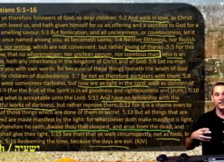 Watch Dr Duane Miller Discuss: What God Expects of Us for His presence to Remain among His People, ישעיהו לג:יג-יח / Isaiah 33:13-18