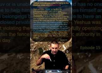 Antimissionaries be like… Yeshua commanded a man to Carry on the Shabbat, more info – Episode 15