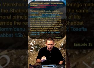 Antimissionaries be like… Yeshua violated Shabbat… Helping others is greatest importance – Episode 18