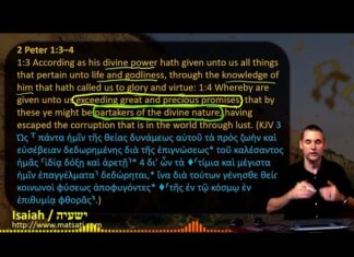 Watch Dr Duane Miller Discuss: Partaking in the Divine Nature through the Torah according to the Rabbis, ישעיהו לה:א-ה / Isaiah 35:1-5