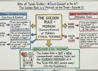 Bits of Torah Truths – The Golden Rule is a Midrash on the Torah – Episode 12