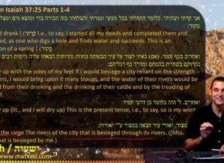 Watch Dr Duane Miller Discuss the Issue with Pride and Imagined Conquests of Nations and Cities, ישעיהו לז:כה-ל / Isaiah 37:25-30