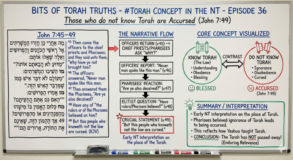 Tora Not Invisible Bits Of Torah Truths - Those Who Do Not Know Torah Are Accursed ...