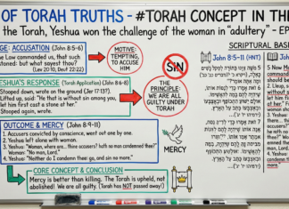Bits of Torah Truths Using the Torah, Yeshua won the challenge of the woman in “adultery” Episode 38