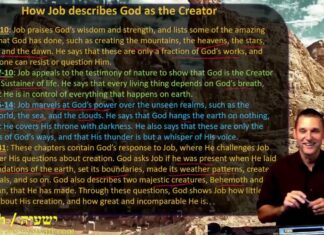 Watch Dr Duane Miller Discuss How Job and Isaiah Differ in Their Descriptions of God’s Greatness, ישעיהו מ:יג-יח / Isaiah 40:13-18