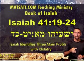 Watch Dr Duane D Miller – A Discussion on Does God Know the Future? ישעיהו מא:יט-כד/ Isaiah 41:19-24