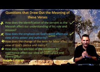 Watch Dr Duane Miller Discuss The Light of the World and the Blindness of Idolatry: A Study of ישעיהו מב:יג-יח/ Isaiah 42:13-18