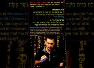 Bits of Torah Truths – The NT Justifies the Seventh Day Rest just Like the Torah Does – Episode 147