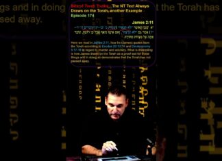 Bits of Torah Truths – The NT Text Always Draws on the Torah, another Example – Episode 174