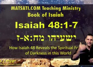 Watch Dr Duane D Miller – Observe How Easily the General Public is Influenced by the Evil One! ישעיהו מח:א-ז / Isaiah 48:1-7